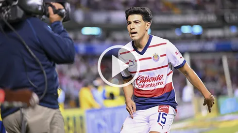 Érick Gutiérrez anotó su primer gol con la playera de Chivas