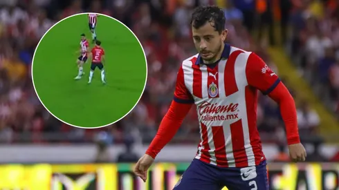 El error de Alan Mozo en el segundo gol de Tigres.