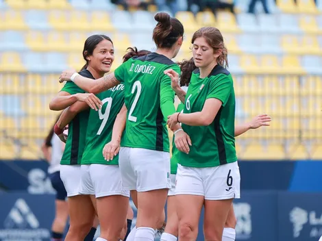 Licha Cervantes y Araceli Torres presentes en la goleada de México