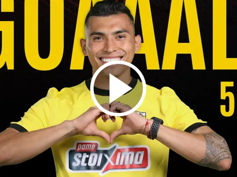 Orbelín Pineda marca primer gol en Europa League