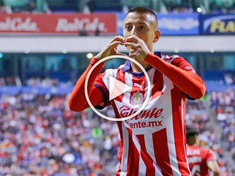 Chivas, sufrió pero ganó con joya de Ronaldo