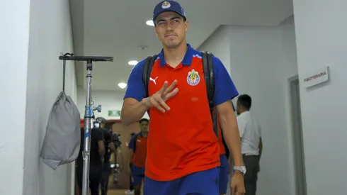 Érick Gutiérrez hizo el viaje a Puebla con el plantel de Chivas