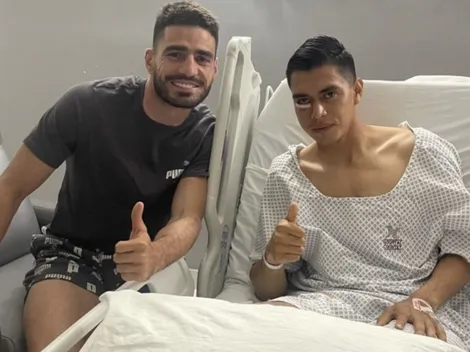 Antonio Briseño visitó a Raúl Rangel tras la operación