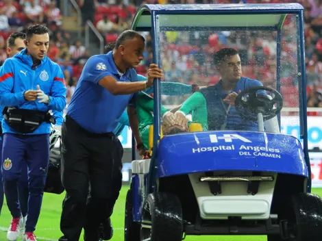 Los cinco jugadores lesionados que tiene Chivas