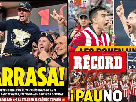 Chivas acapara Portadas del Día tras ganar el Clásico Tapatío
