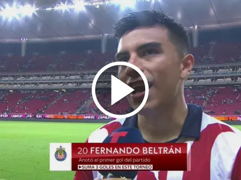 Fernando Beltrán destacó la reconciliación con su afición