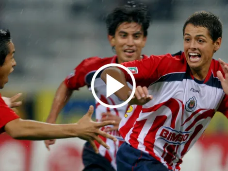 VIDEO: El recordado doblete de Chicharito Hernández a Atlas