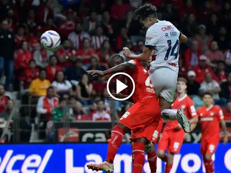 VIDEO: Así fue el gol de Ricardo Marín a Toluca