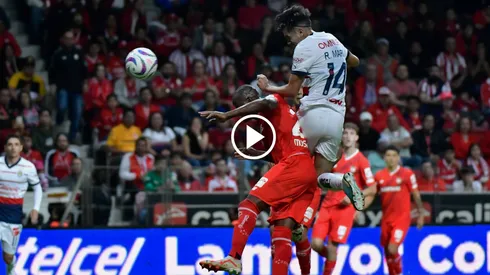 Ricardo Marín empató para Chivas ante Toluca.