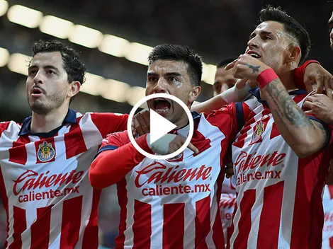 Golazo del Nene Beltrán para que Chivas le gane a Pumas