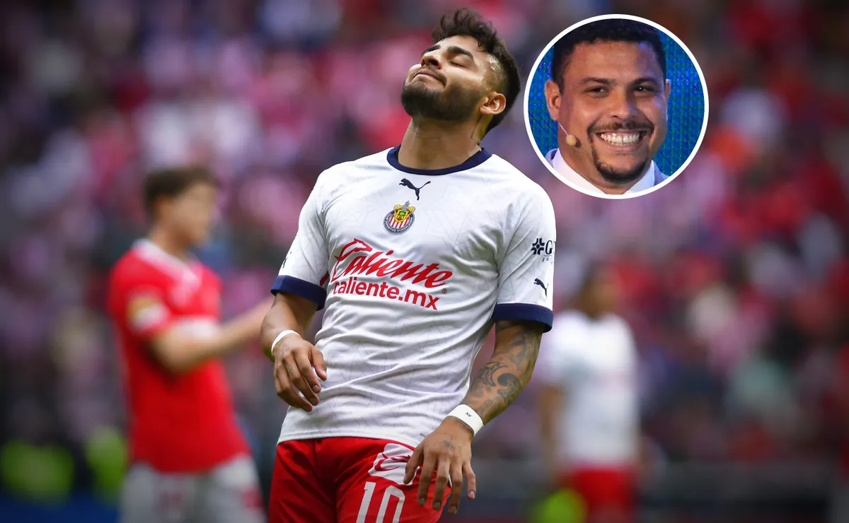 Chivas: Alexis Vega se comparó con Ronaldo antes de enviarle su playera ...