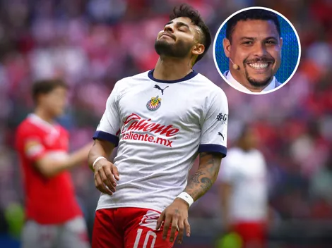 Alexis Vega se comparó con Ronaldo antes de darle su playera