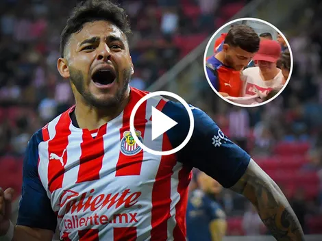 Así recibió la afición de Chivas a Alexis Vega en Ciudad de México