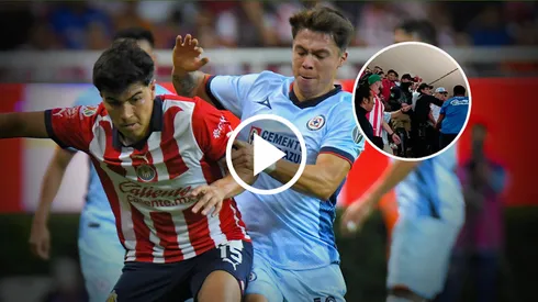 Chivas vs. Cruz Azul: dan a conocer bronca entre aficionados en el Estadio Akron.