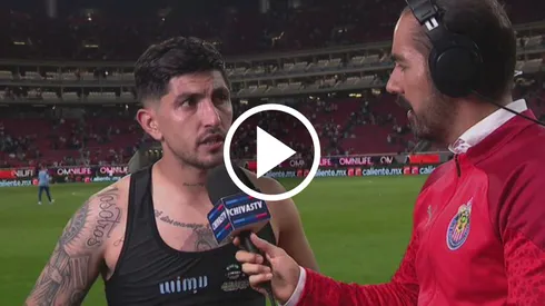 Víctor Guzmán platicó con la transmisión de Chivas TV tras la victoria en casa