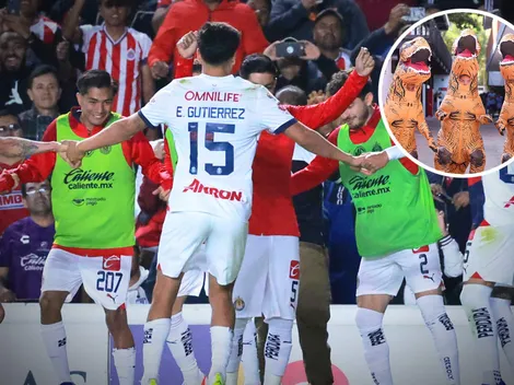 Así se disfrazó el plantel de Chivas: el Piojo se llevó todas las miradas