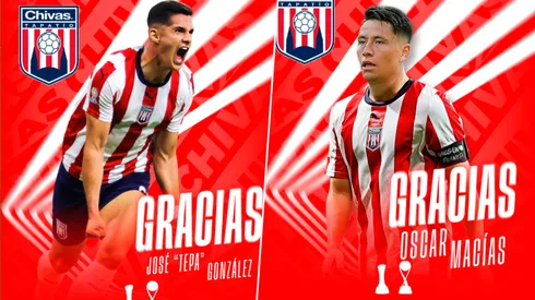 El Club Deportivo Tapatío confirmó la salida de González y Macías con rumbo a San Luis