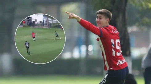 Armando González y sus mejores goles en las Fuerzas Básicas.