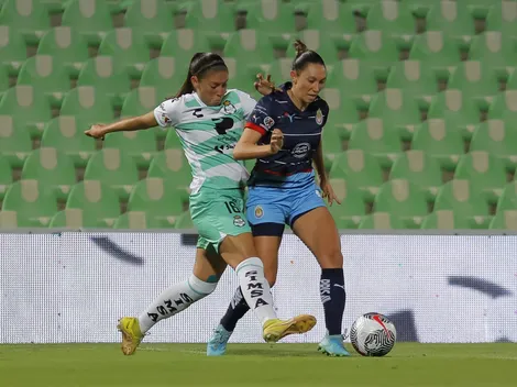 Chivas Femenil goleó y gustó en primer duelo de pretemporada contra Santos