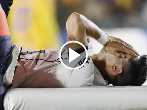 Jesús Molina sufre una terrible lesión en Tigres vs. Pumas