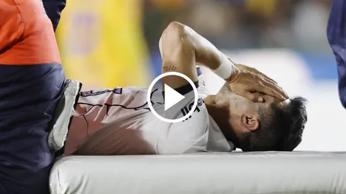 Jesús Molina se lesionó en el partido ante Tigres