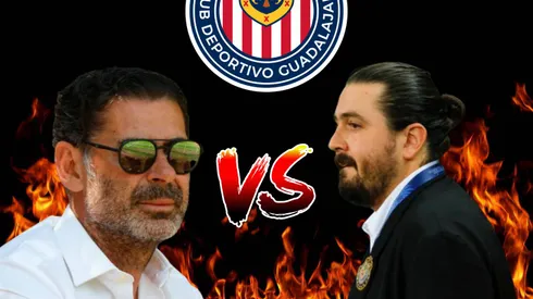 Desacuerdo entre Amaury Vergara y Fernando Hierro por Chicote Calderón