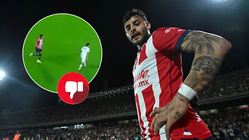 El error de Alexis Vega en la vuelta ante Pumas.