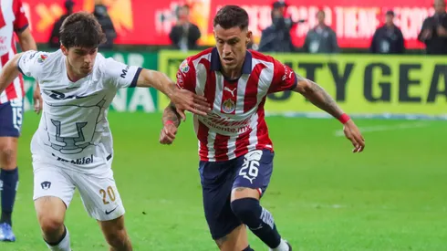 Chicote Calderón jugó muy bien ante Pumas.