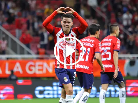 Pável Pérez se lució con un golazo contra el Toluca