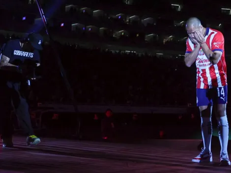 Chicharito lloró por conmovedor mensaje de su abuelo