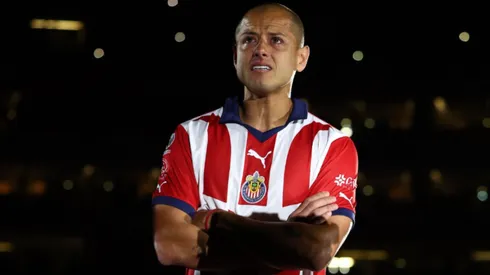 Chicharito registrado en la Liga MX.