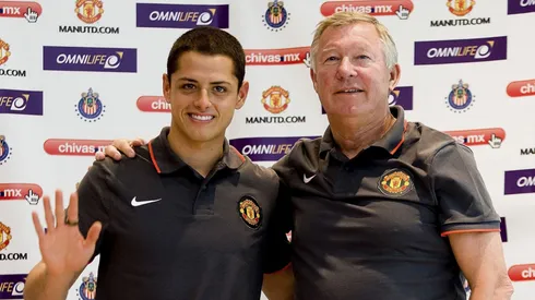 Chicharito siempre agradeció a Ferguson y Lawlor por ficharlo.