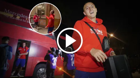 Roberto Alvarado protagonizó el momento más tierno del compartir en el hotel de concentración