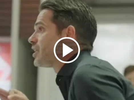 La arenga de Gago tras igualar ante Santos Laguna