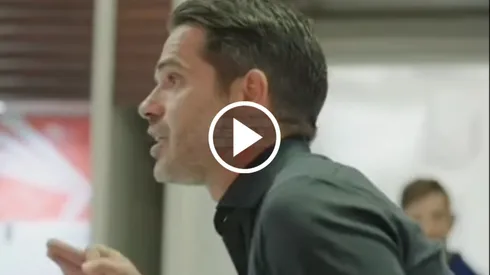 El emotivo discurso de Fernando Gago.