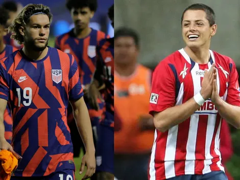 La alineación de Chivas con Chicharito y Cowell
