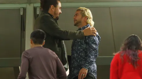 Amaury Vergara recibió personalmente a Cade Cowell en el Estadio Akron