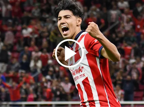 Golazo del Guti para que Chivas empate ante Santos