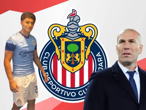 Zinedine Sidane agradeció por su llegada a Chivas