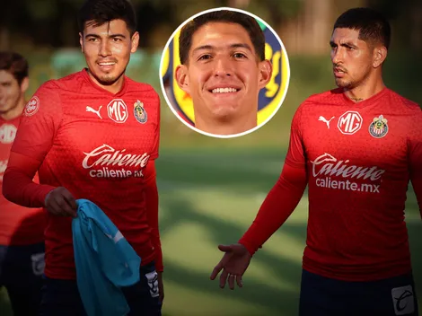José Castillo se emocionó por coincidir con su ídolo en Chivas
