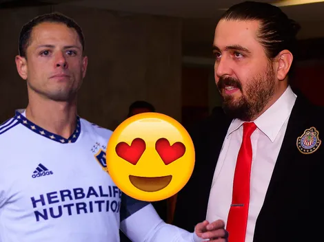 Amaury Vergara no oculta su alegría ante la inminente regreso de Chicharito