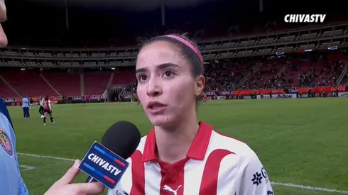 Daniela Delgado resaltó el triunfo de Chivas Femenil en el debut del Clausura 2024