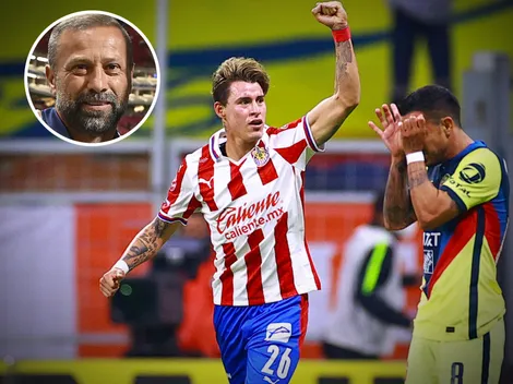 La épica reacción de Nacho Vázquez a Cristian Calderón en América