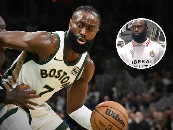 Jaylen Brown se mostró con sudadera del Guadalajara