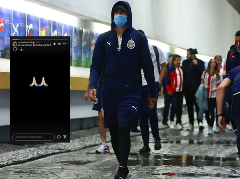 El curioso mensaje que Cristian Calderón se aventó contra Chivas