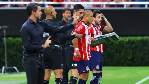 Chicharito entró en los últimos minutos en el duelo frente a Pumas.