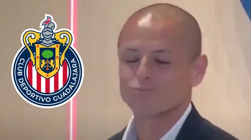 Chicharito mandó un beso que levantó sospechas.