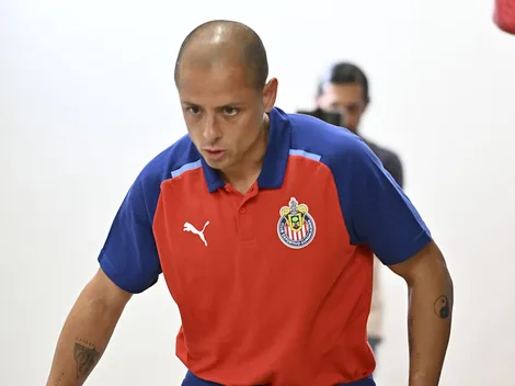 Así celebró Chicharito la victoria de Chivas