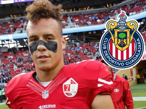 Surgió en Chivas y saltó a la NFL con San Francisco 49ers