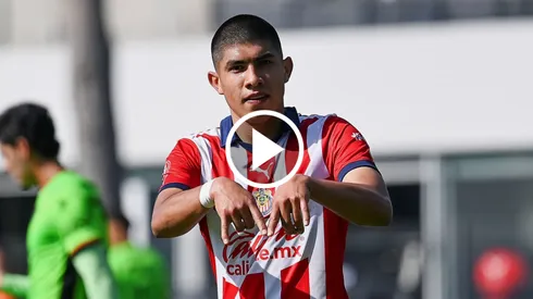 Golazo de Gael García con Chivas Sub-23.